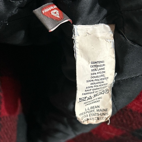 Vintage LL Bean Buffalo Plaid Button-Up Jacket - Picture 5 of 8